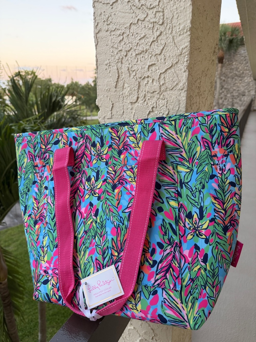 Lilly Pulitzer Insulated Cooler/beach bag